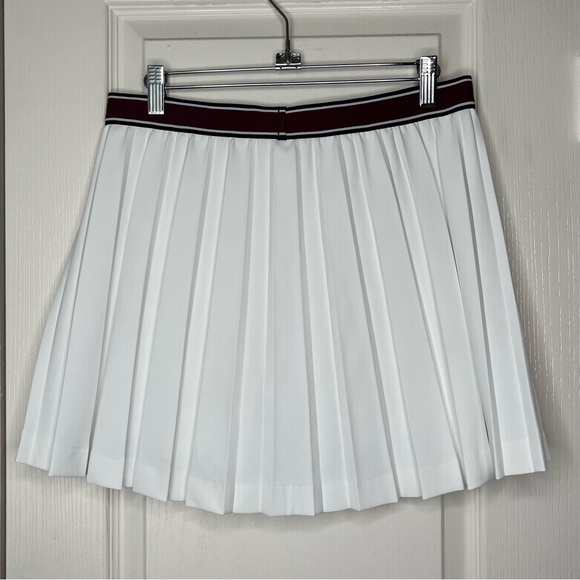 Tory Sport Tech Twill Pleated Tennis Skirt - Picture 4 of 10